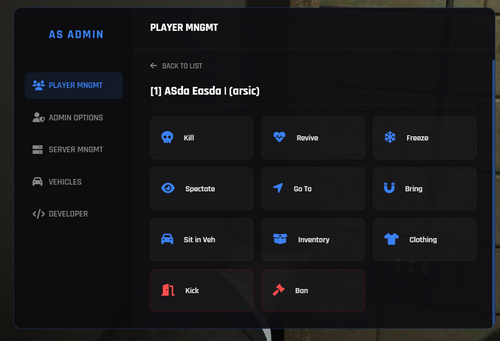 Admin Menu - QBCore - OPEN SOURCE