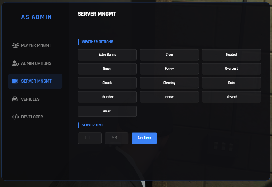 Admin Menu - QBCore - OPEN SOURCE