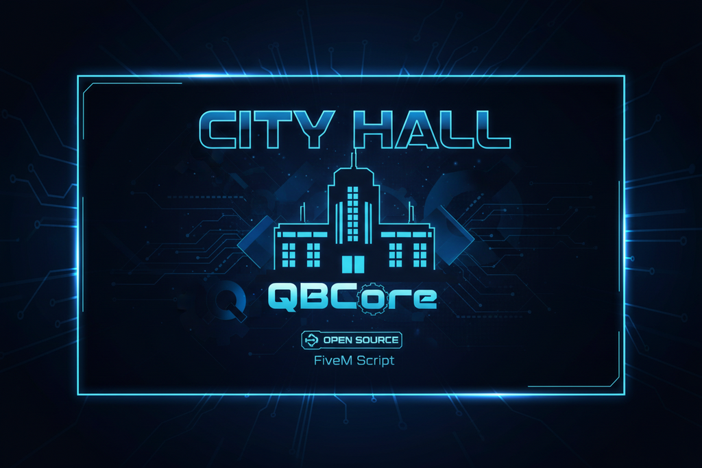 City Hall - QBCore - OPEN SOURCE