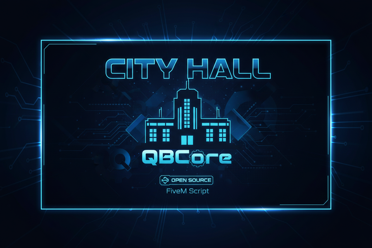 City Hall - QBCore - OPEN SOURCE