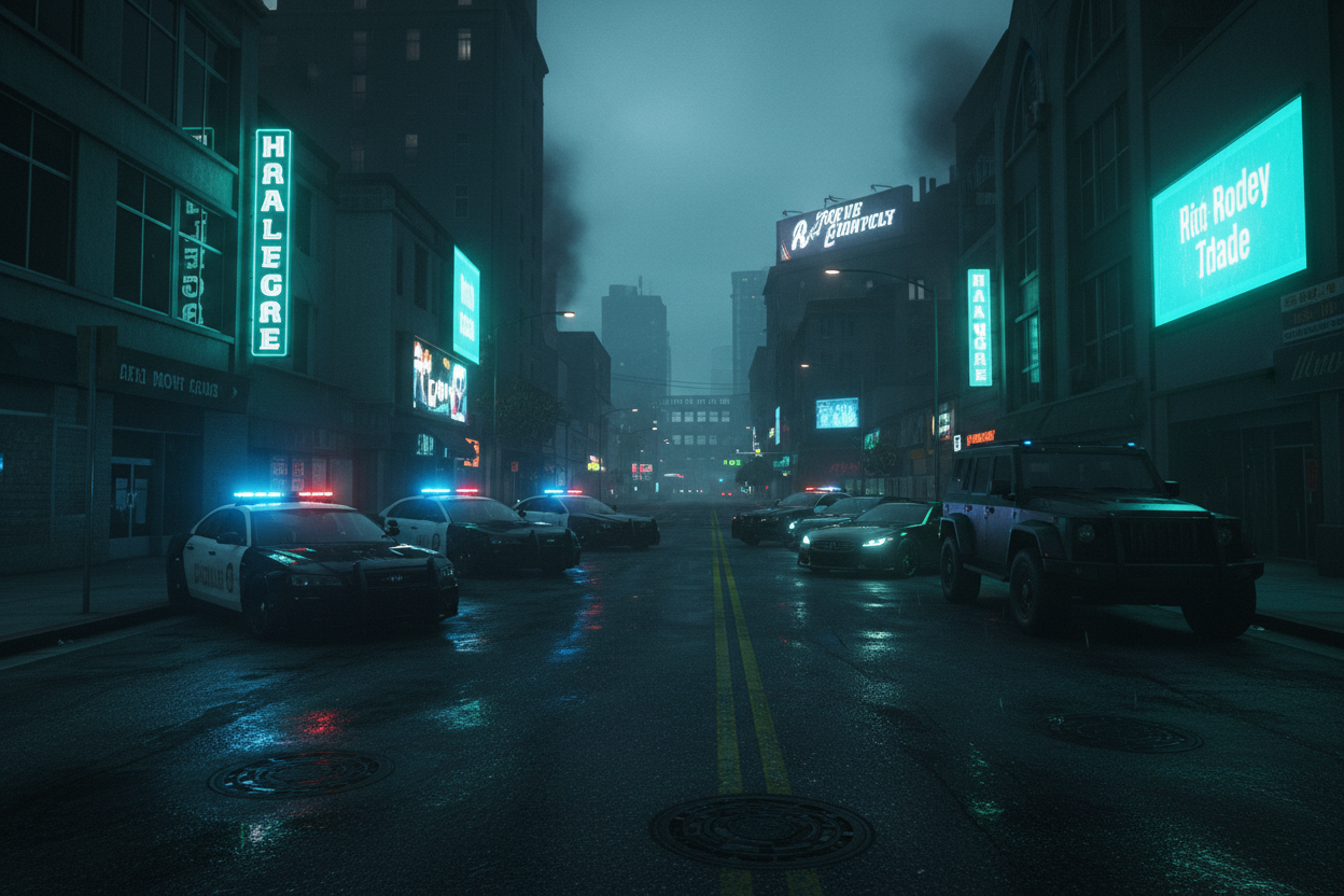 FiveM City Scene