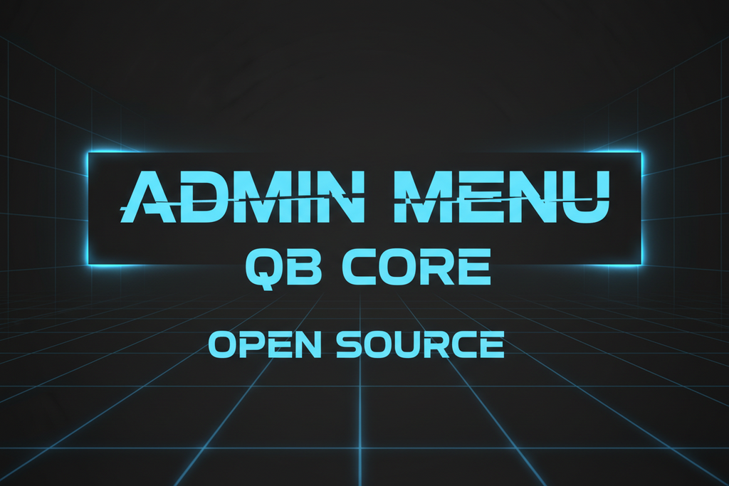 Admin Menu - QBCore - OPEN SOURCE